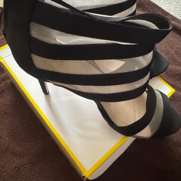 L. Miller Black/Mesh Heels that will make a statement when you enter the room! - Picture 7 of 7